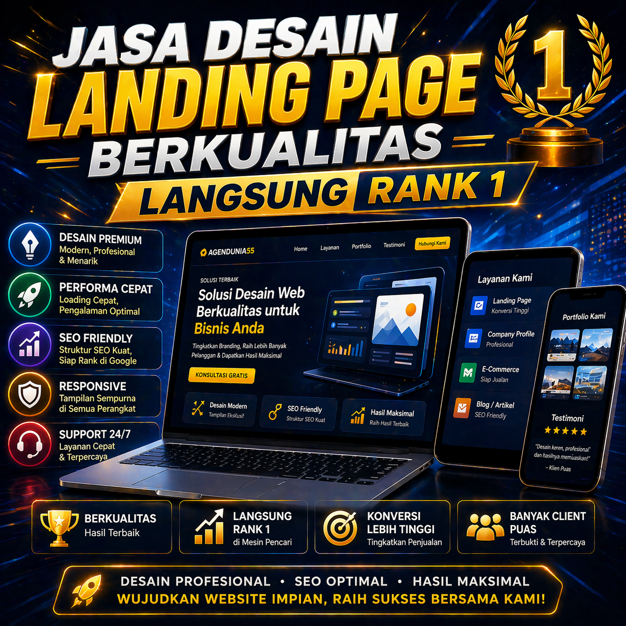 Landing Page sebagai Wadah untuk Menjelaskan Cara Anda Menjaga Konsistensi dari Halaman ke Halaman